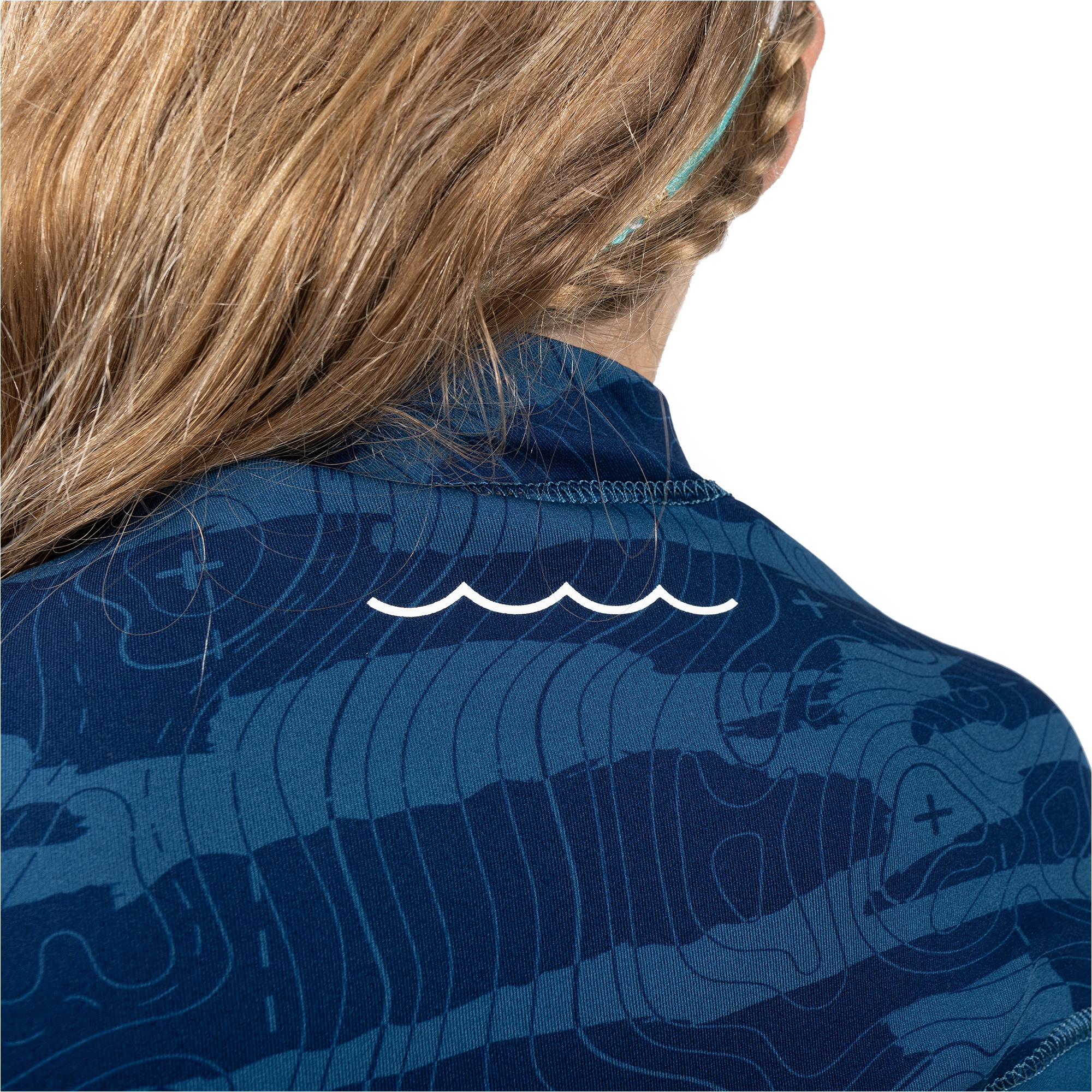 2025 Gul Junior Response Echo 3/2mm Chest Zip Wetsuit RE1329/C2 - Navy / Sulphur